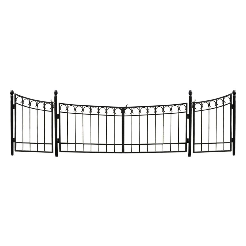 Åkersberg pargrind med stolpar