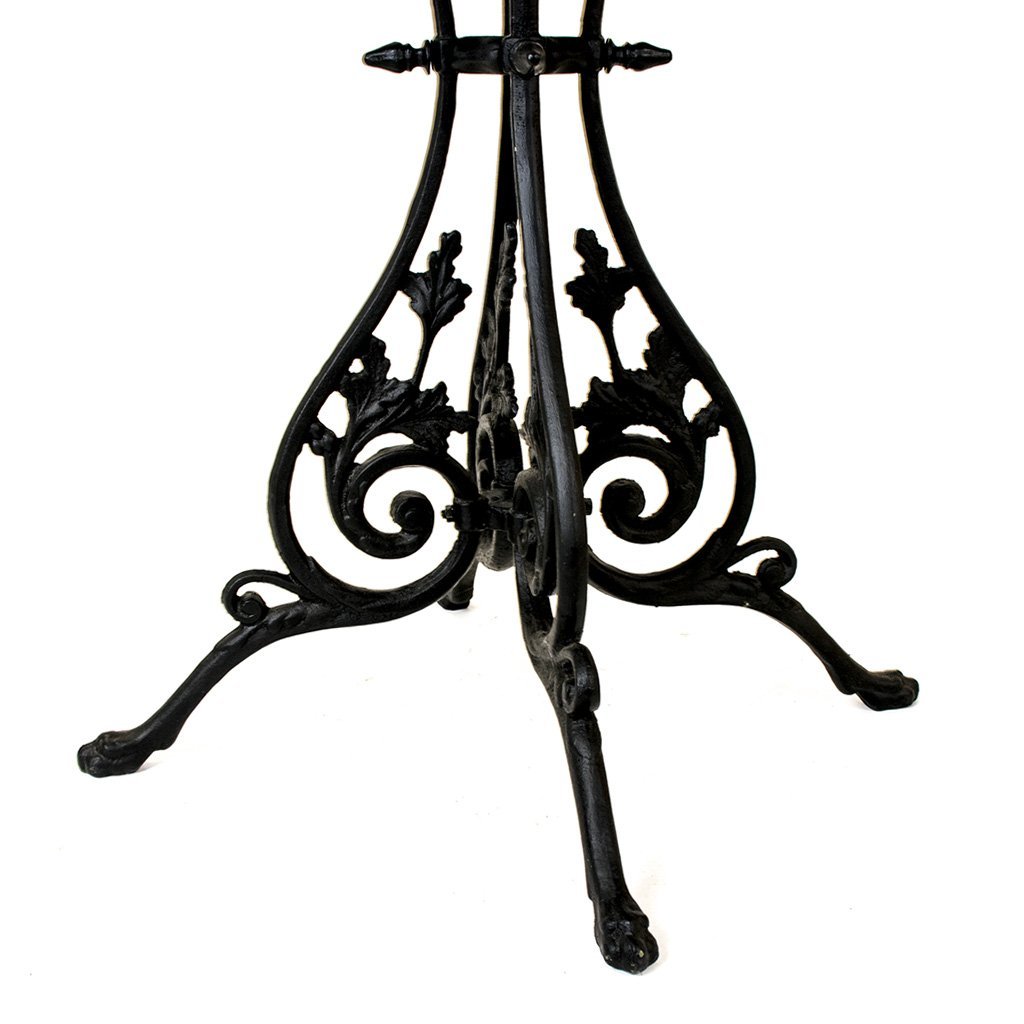 Cafébord Mölle runt med marmorskiva Ø 800 mm