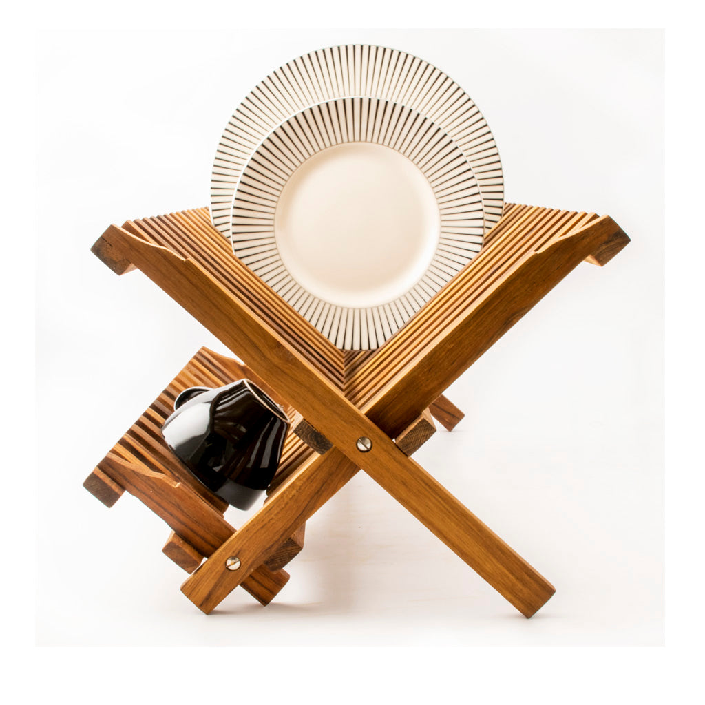 Abtropfgestell aus Holz