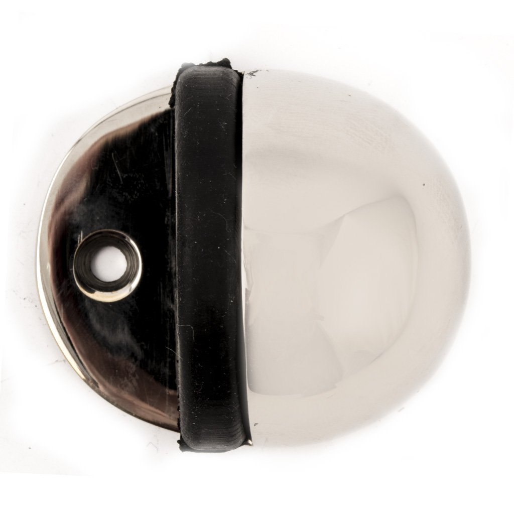 Türstopper Boden aus vernickeltem Messing