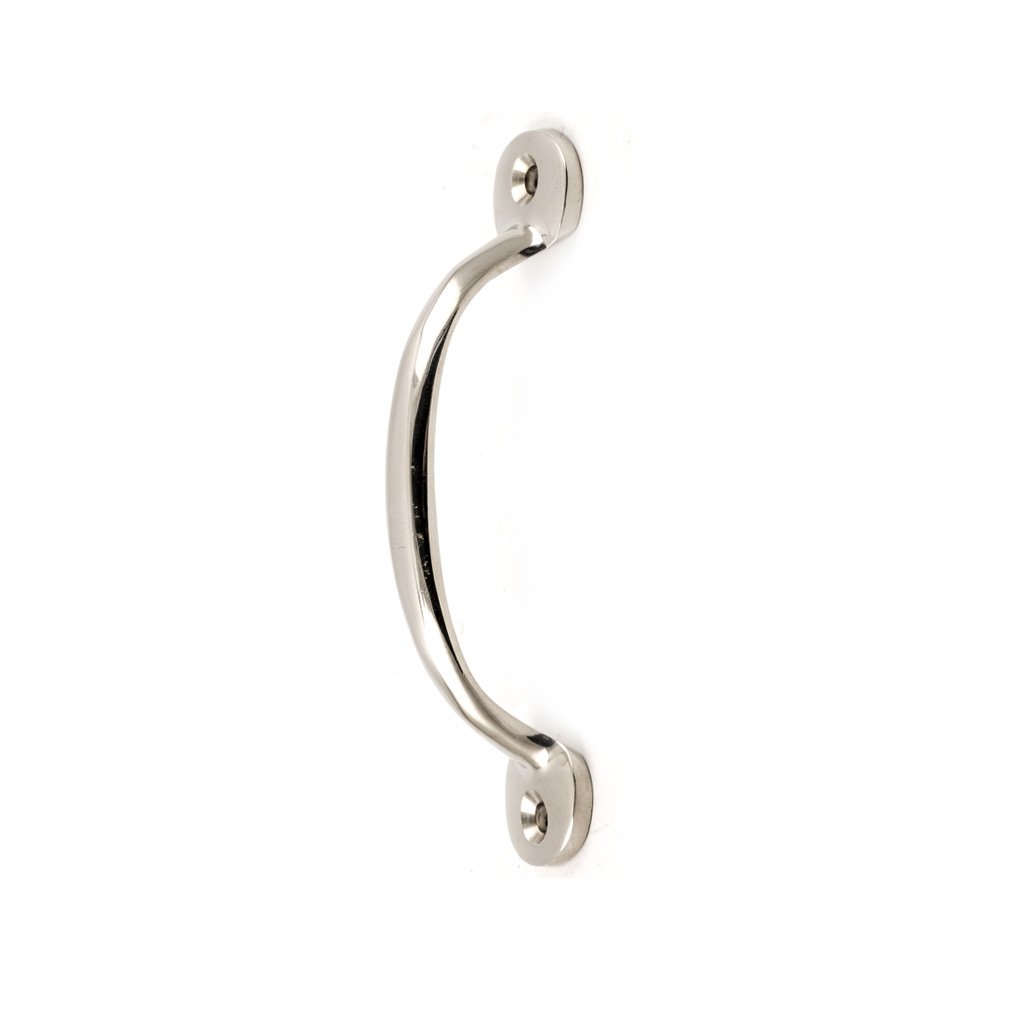 Ziehgriff, klein aus vernickeltem Messing