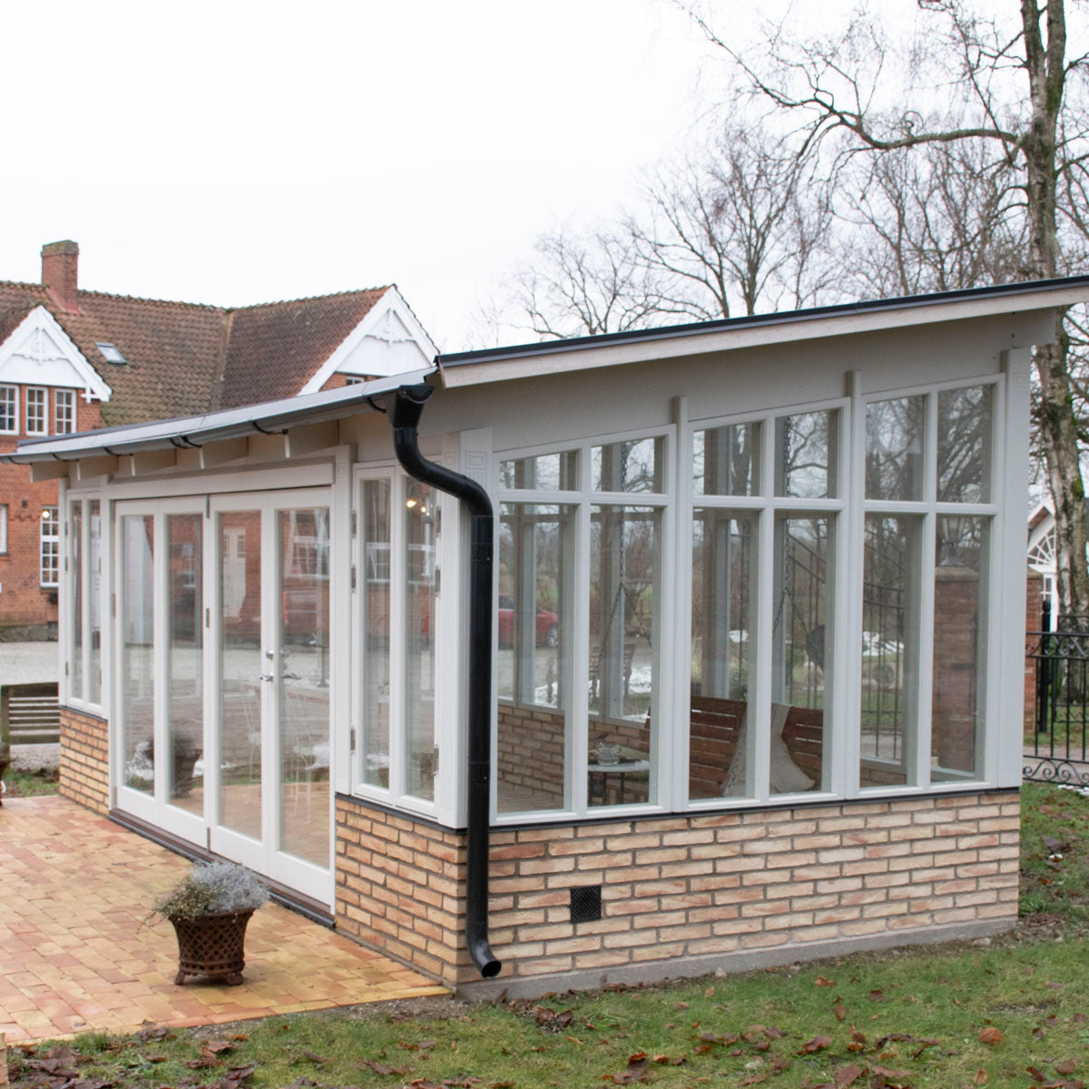 Tegelsten handslagen peach hel pall