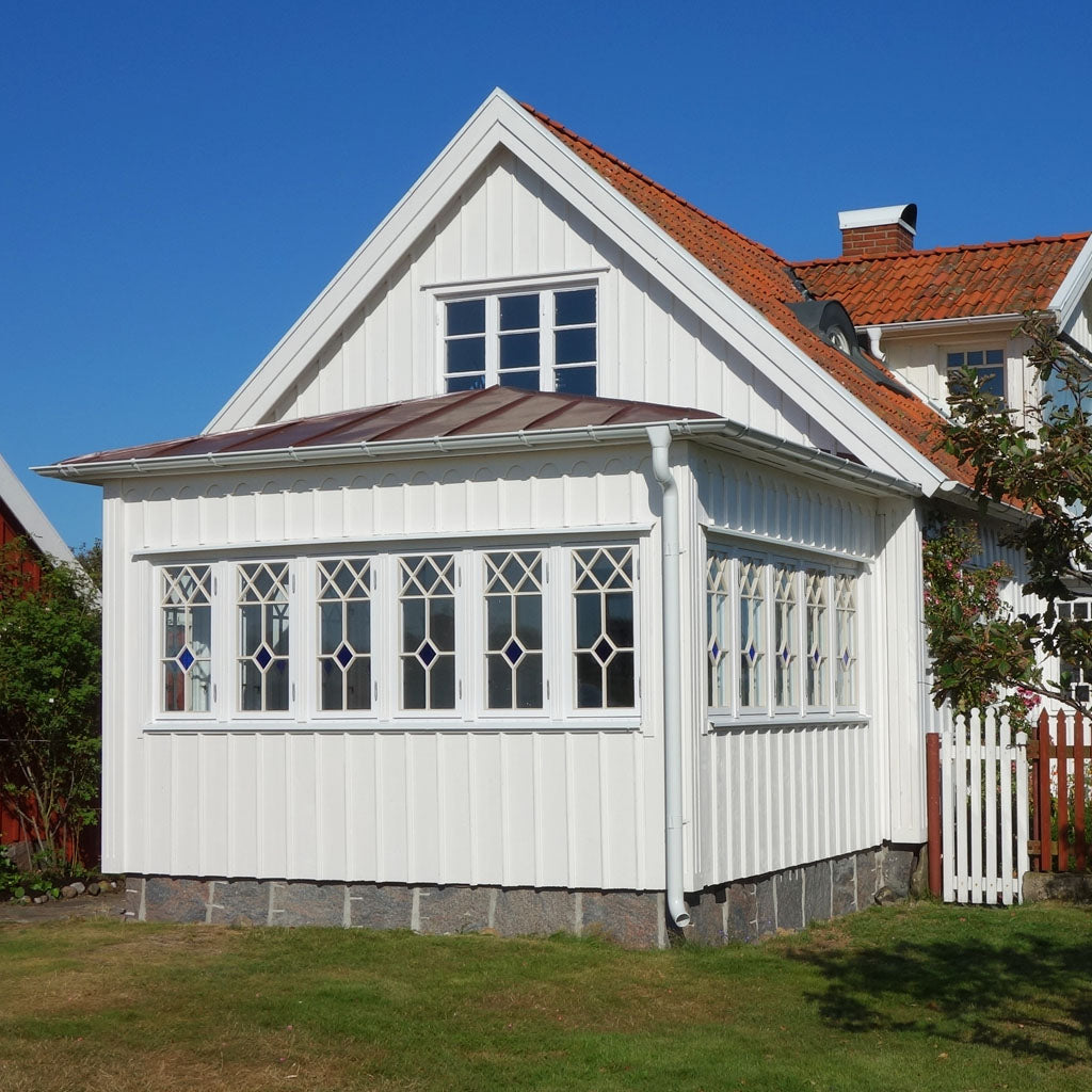 Falsterbo pardörr glasveranda