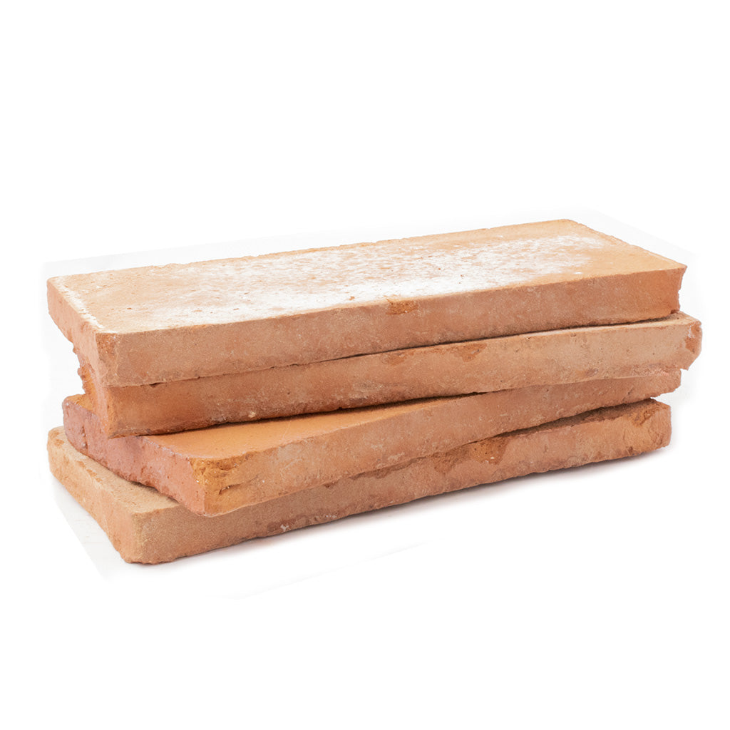 Handgefertigter Bodenziegel rot 20 mm