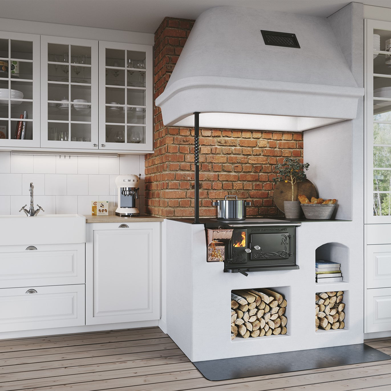 Vedspis JD 27 miljöbild