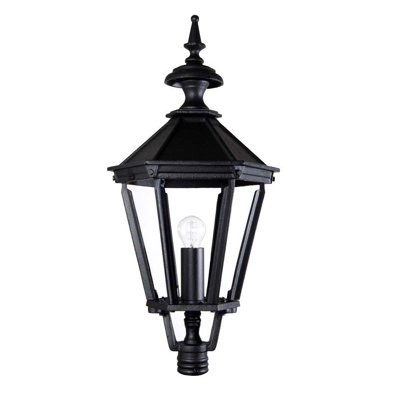 Lykthus sexkantigt stort Kulturbelysning