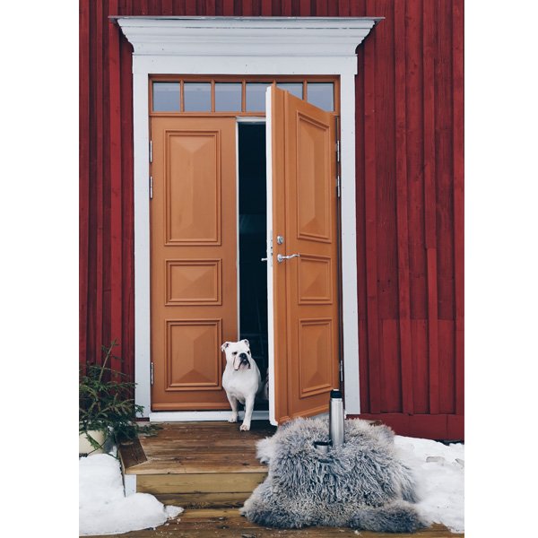 Måttanpassad Brantevik pardörr (test)