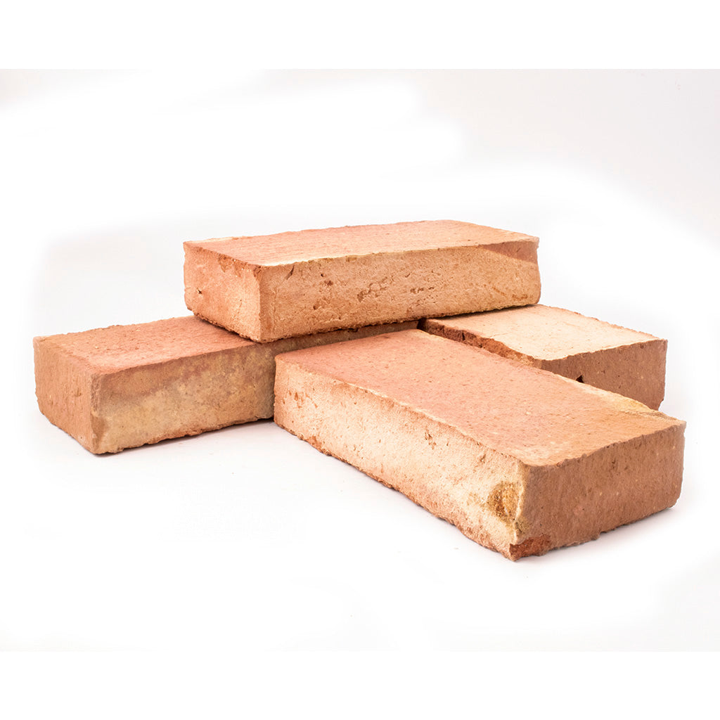 Tegelsten handslagen röd