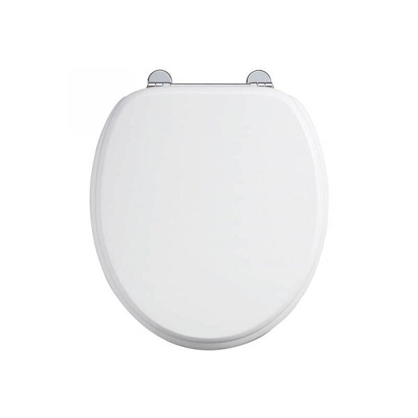 Högspolande toalett Burlington spolkedja förhöjd sitthöjd