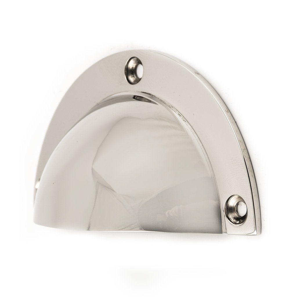 Schranktür vernickeltes Messing