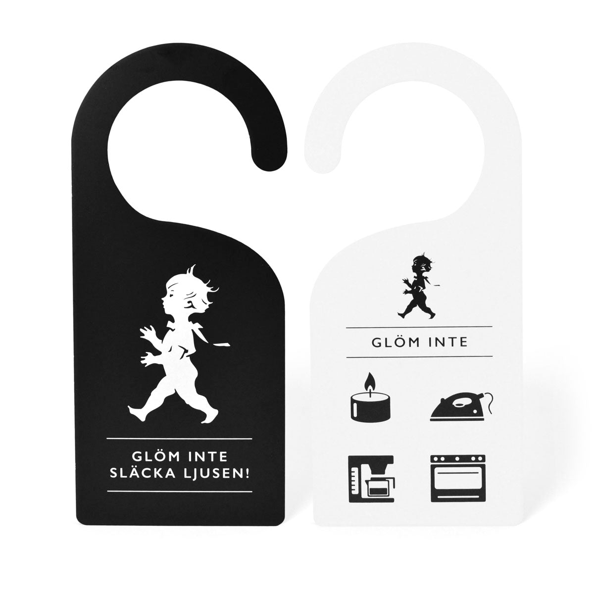 Solstickan Släck ljusen skylt