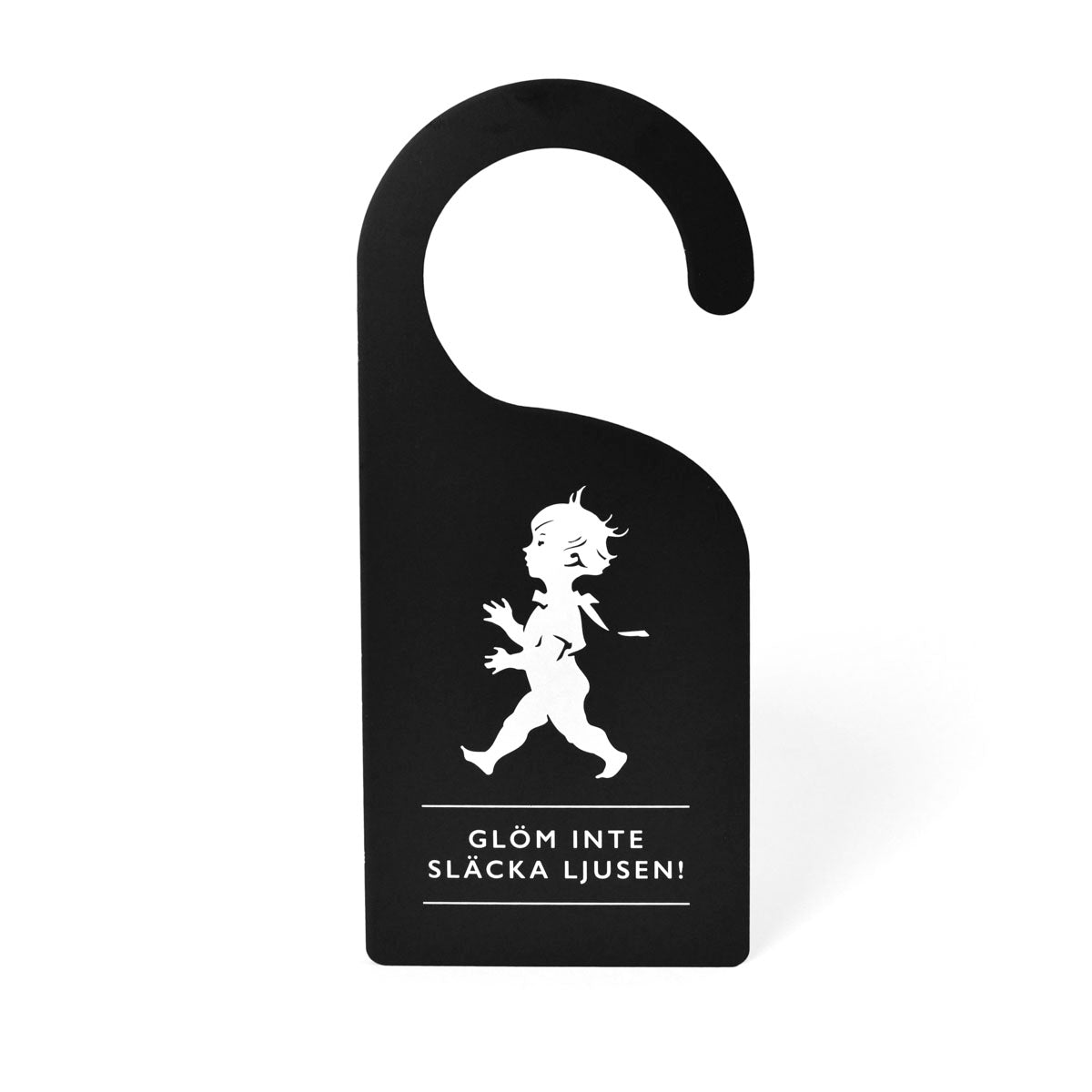 Solstickan Släck ljusen skylt
