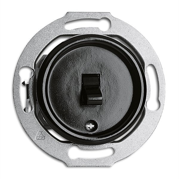 Strömbrytare trappfunktion svart