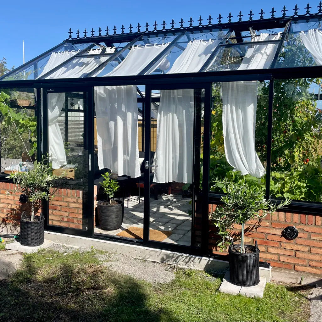 Tegelsten handslagen röd hel pall