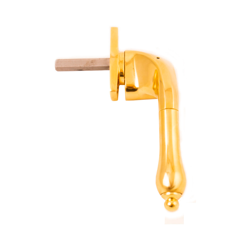 Spanjoletthandtag mässing Vimmerby höger