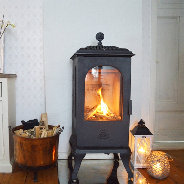 Kamin Westbo Victoria 125 med sidoglas