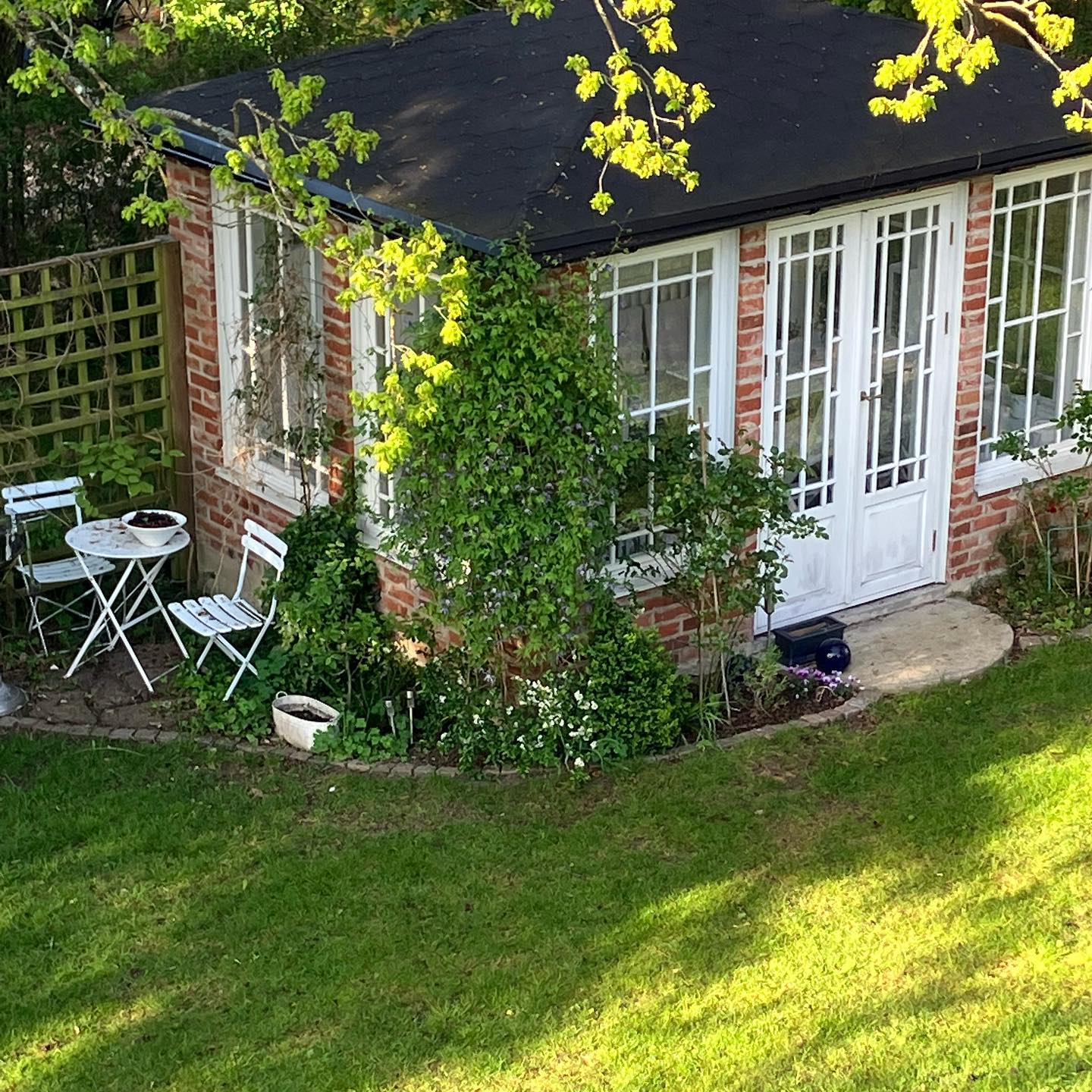 Rosenhill enkeldörr veranda