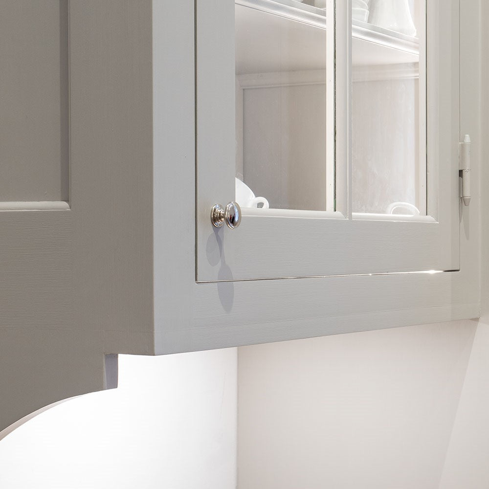 Knopp Sekelskifte Förnicklad Mässing