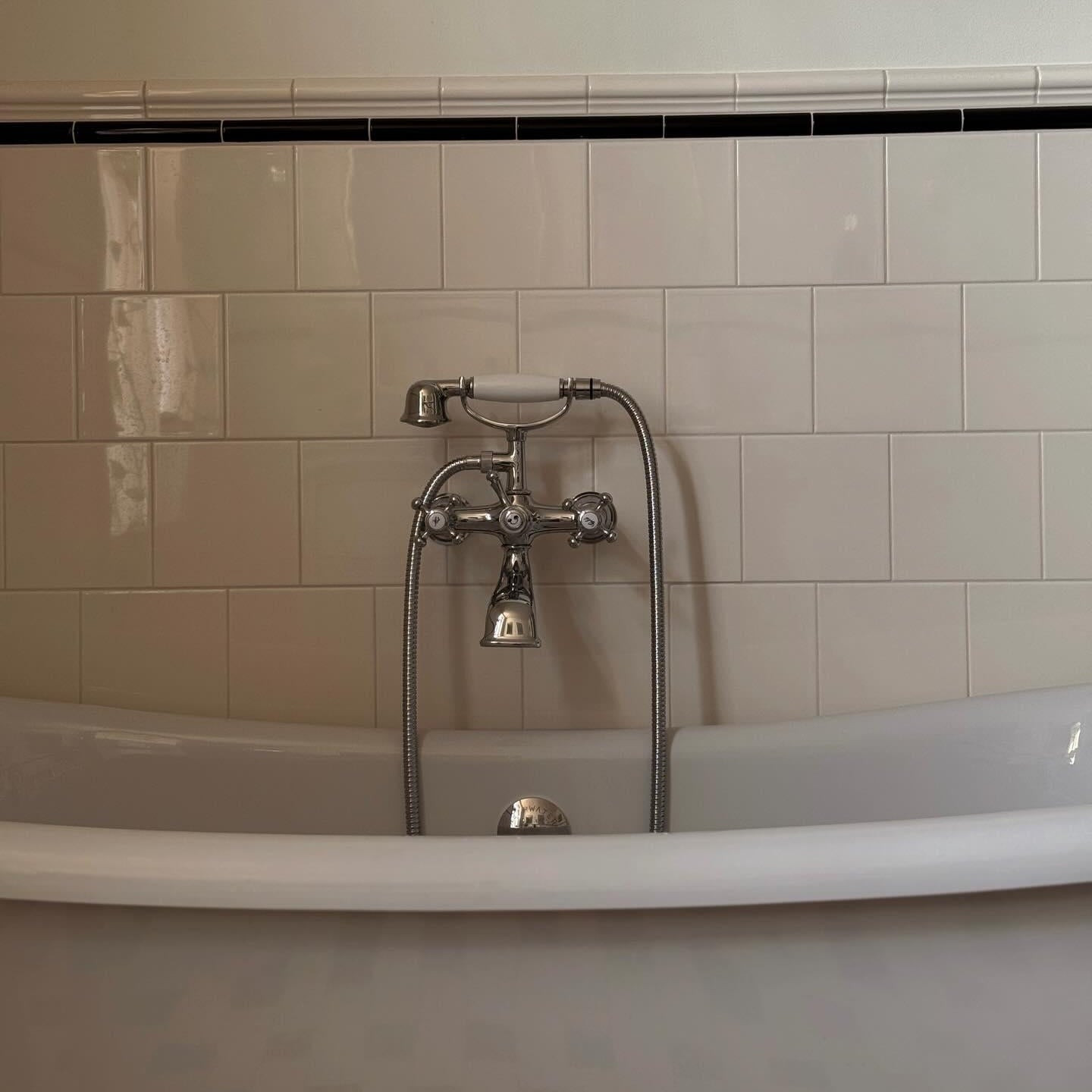 Badkarsblandare Lady krom