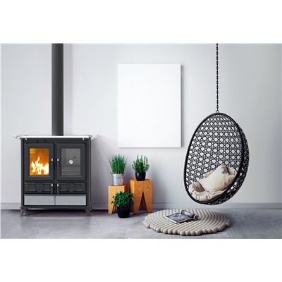 Vedspis fristående Thermorossi Violetta täljsten