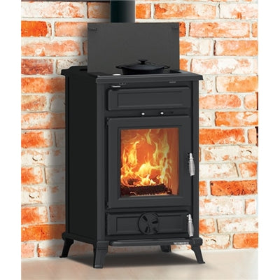 Vedspis fristående Thermorossi Filo gjutjärn