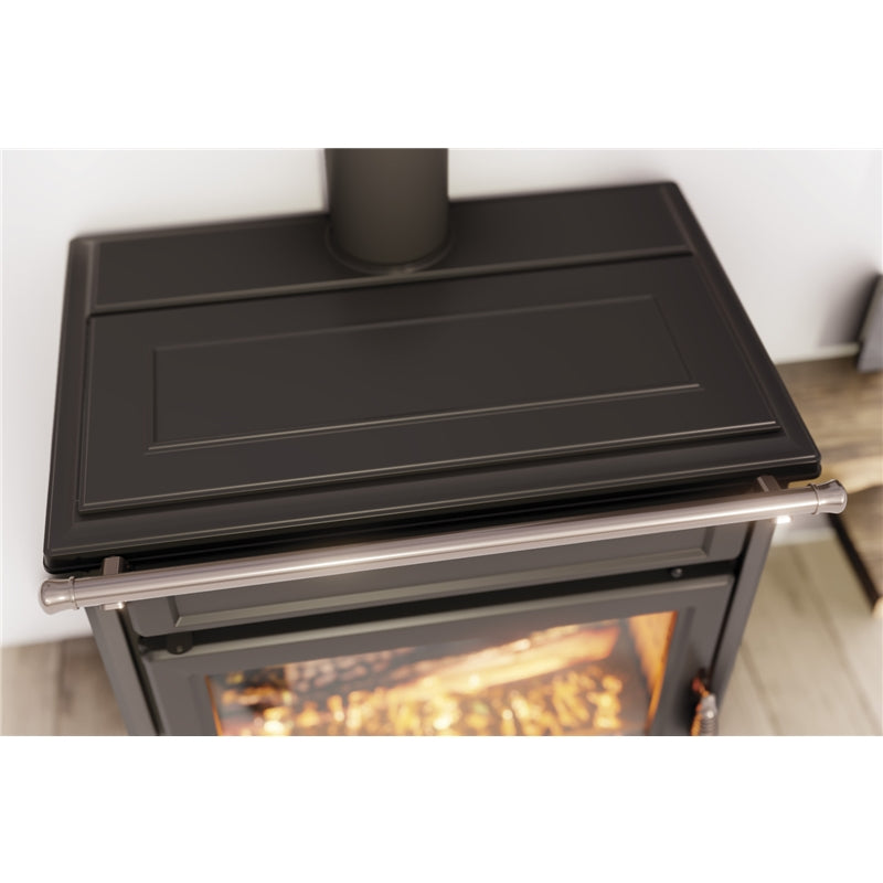 Vedspis fristående Thermorossi Agora gjutjärn