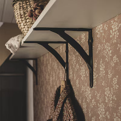 Konsol Järn Svart stor 20x20 cm