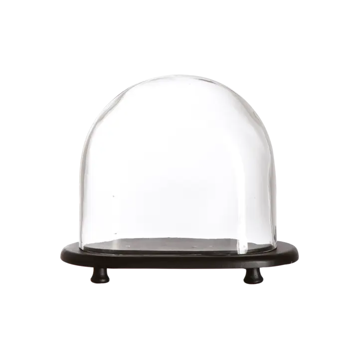 BELLA Glaskupa med fat