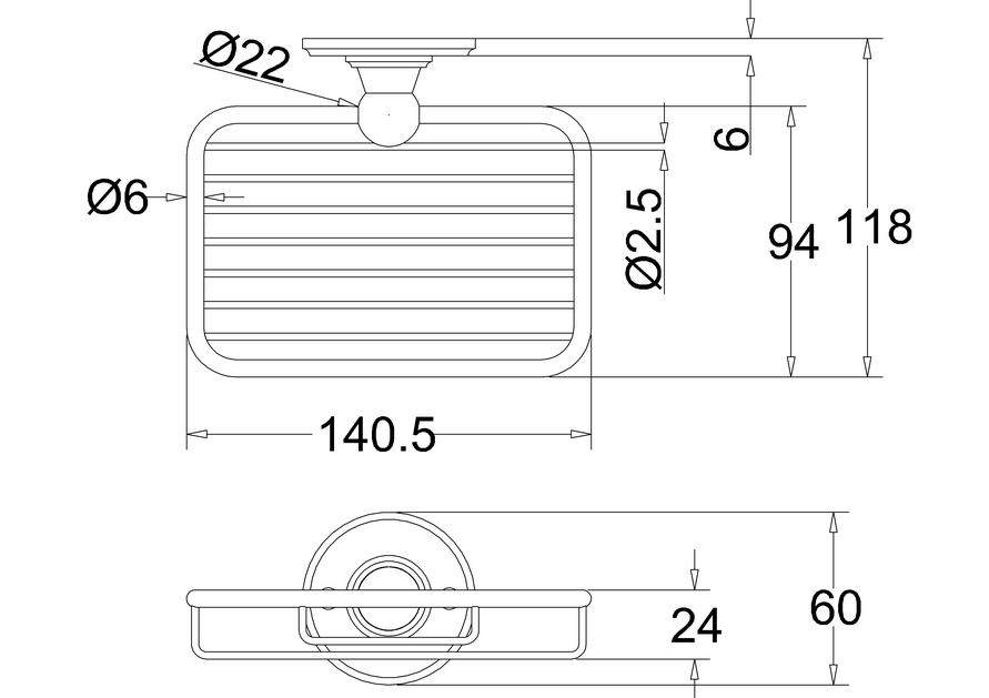 Burlington Seifenhalter