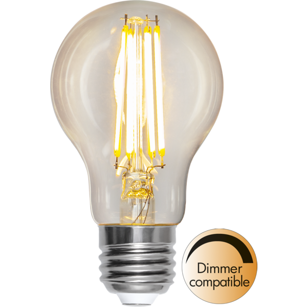 LED-LAMPA E27 A60 CLEAR