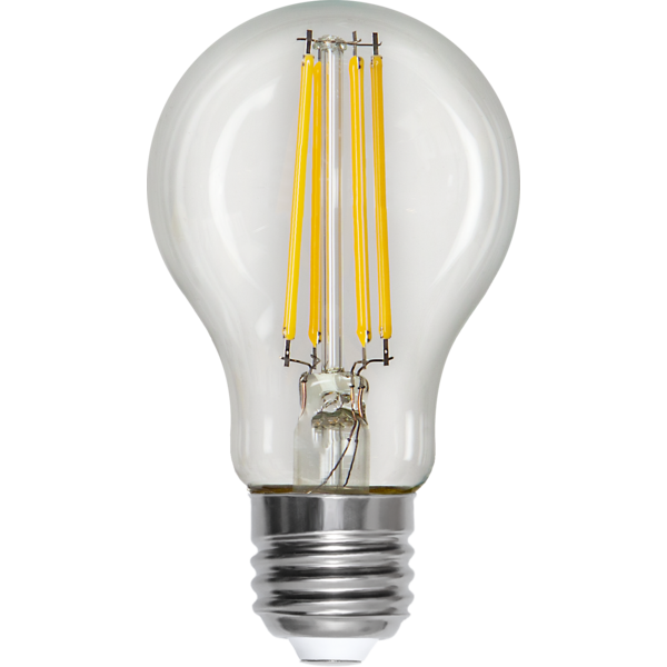 LED-LAMPA E27 A60 CLEAR