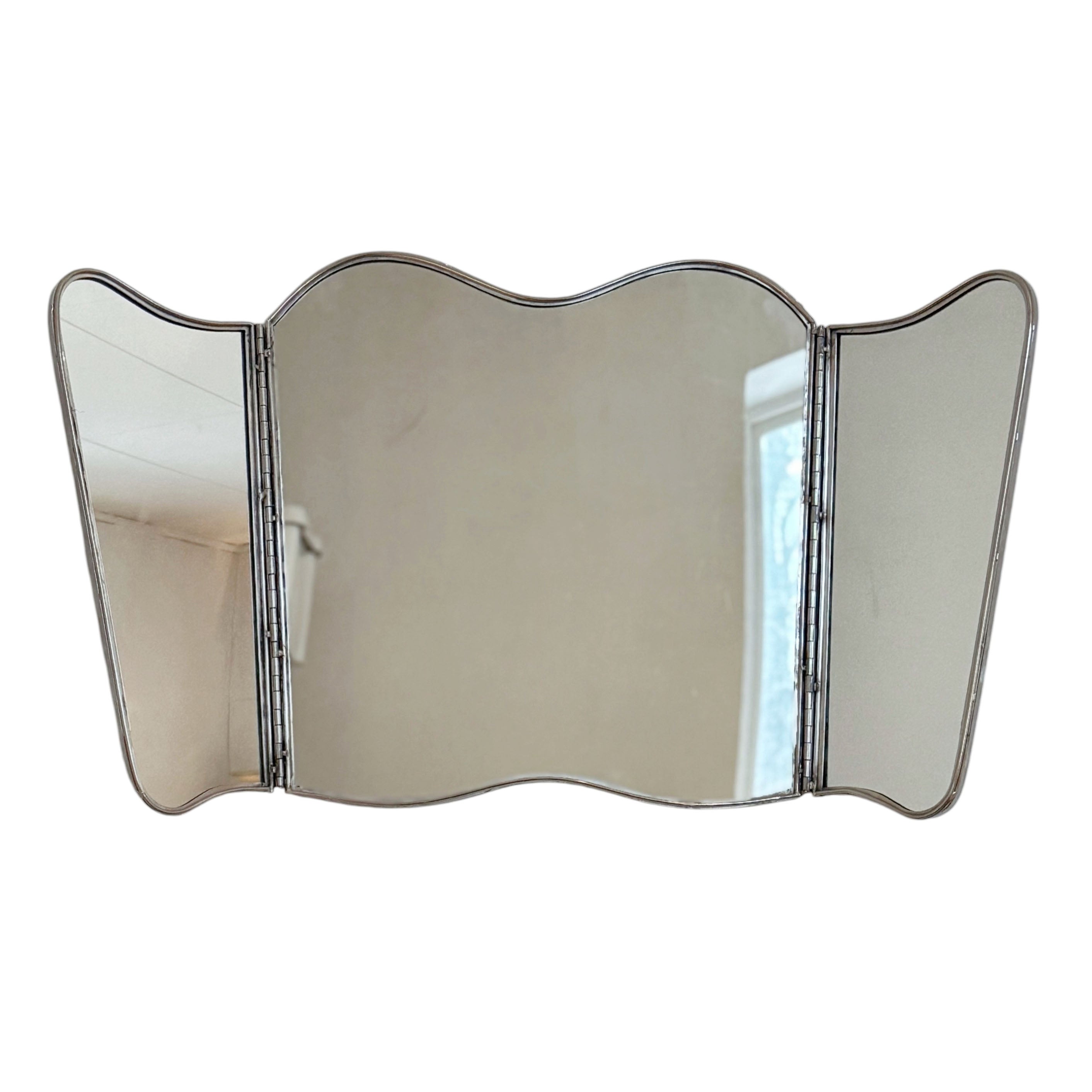 Spegel Jonna 3-delad Rostfritt Stål