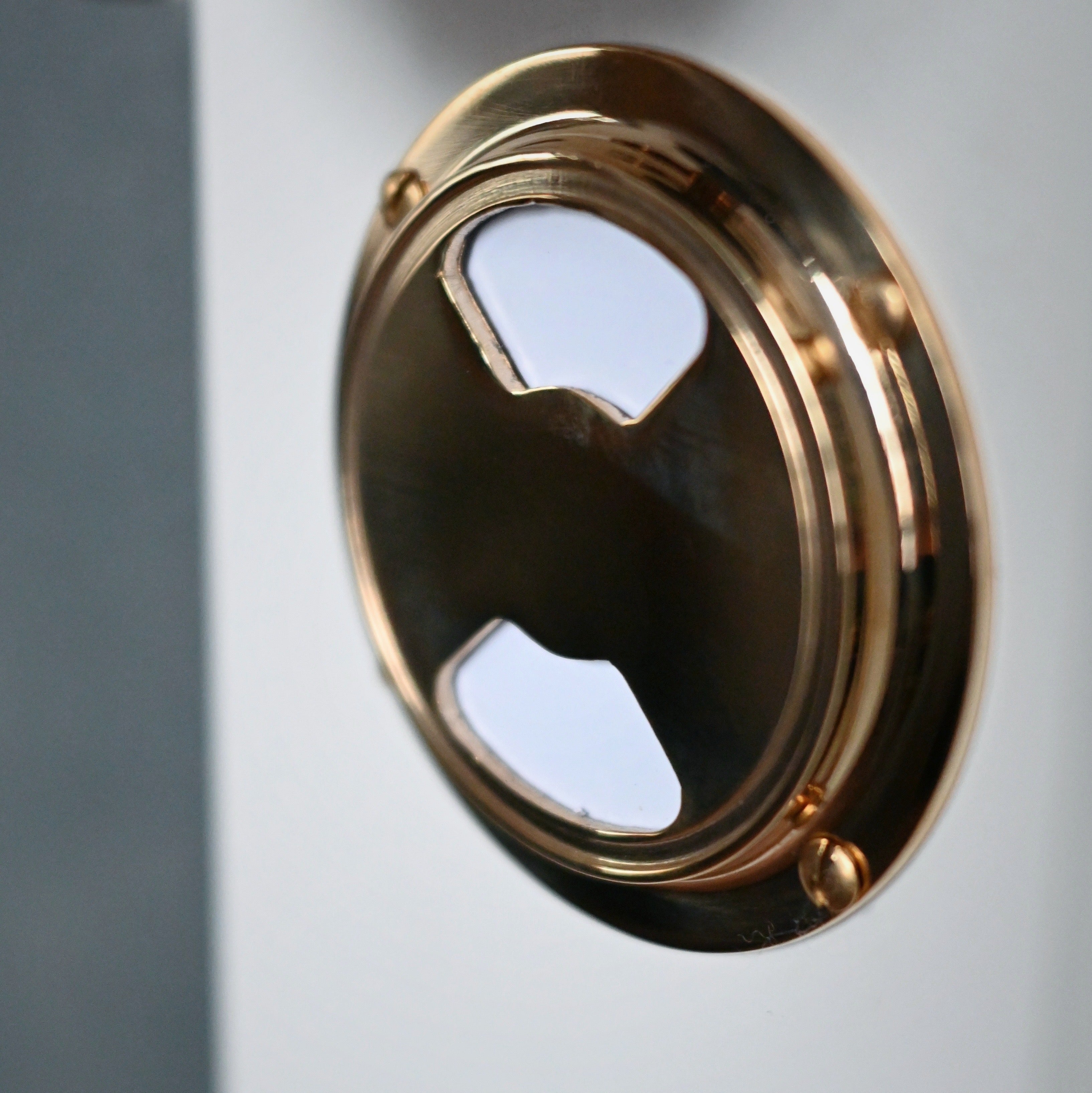 Toalettlås Mässing