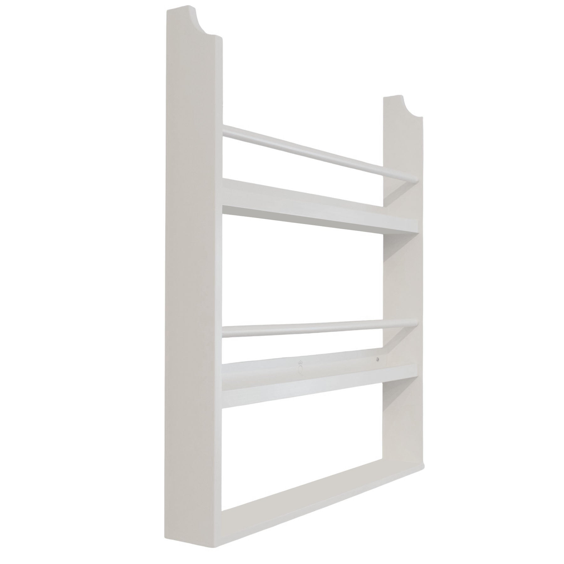 Tallrikshylla Ella i vitt