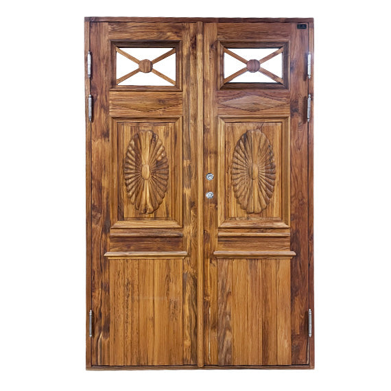 Vitaby pardörr teak 1280x2080 mm