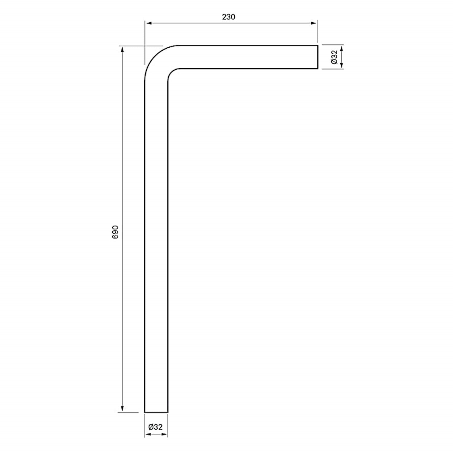 Vattenlås golv Burlington L-format