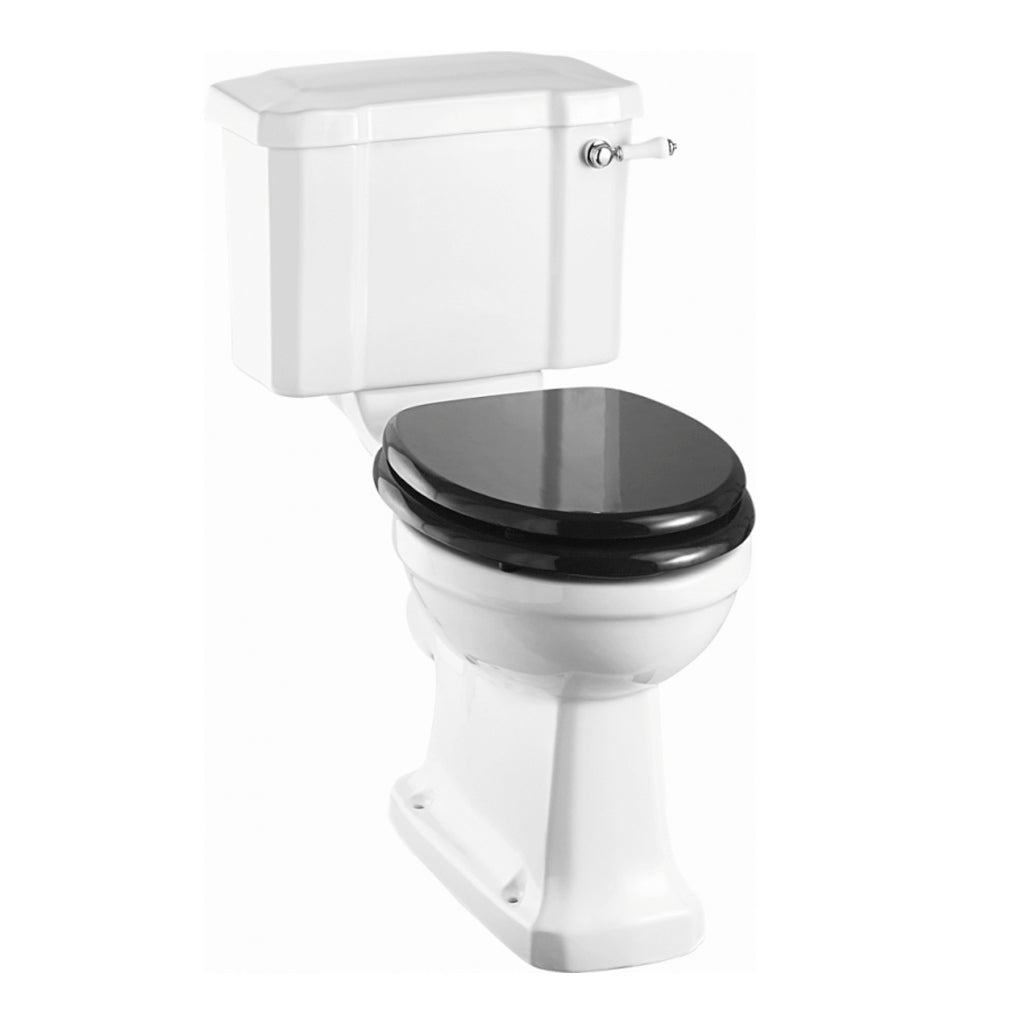 WC-Sitz Burlington mit Soft-Close schwarz