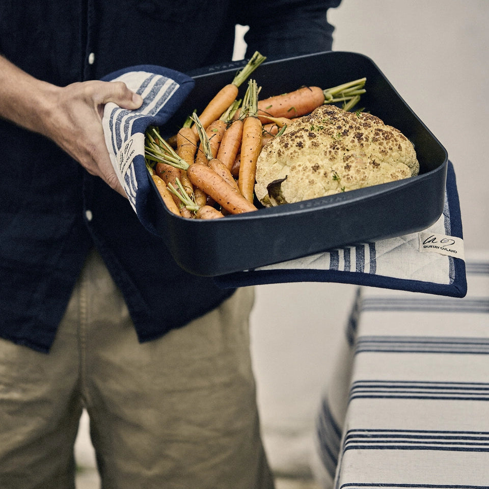Apell grytlappar 2-pack Gustav Ovland Blå