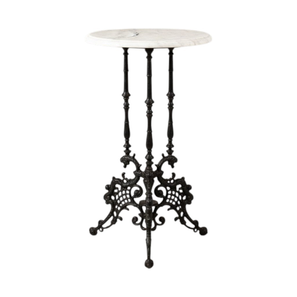 Cafébord Arild runt med marmorskiva Ø 400 mm