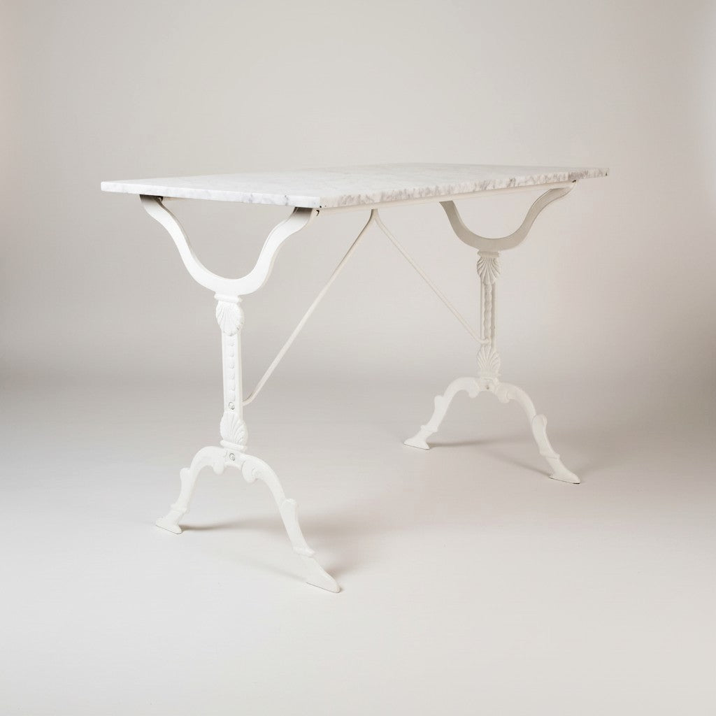 Cafébord Skäret rektangulärt med marmorskiva