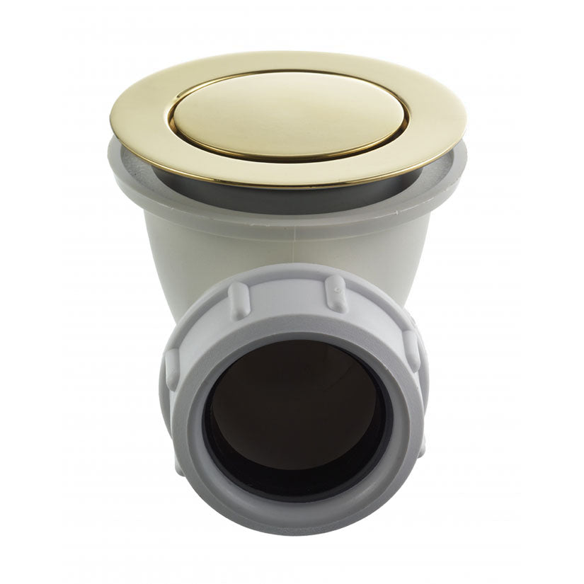 Bottenventil till badkar pop-up mässing