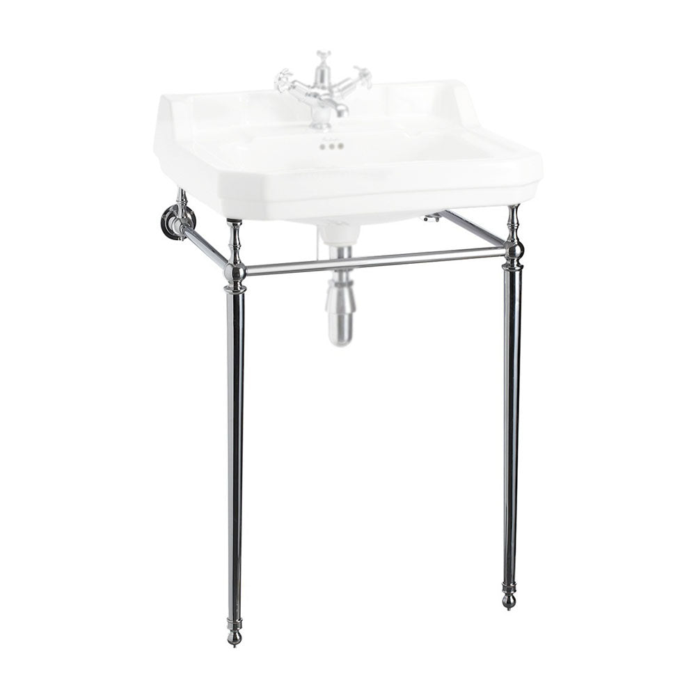 Kromställning till Burlington Edwardian & Victorian handfat 610 mm