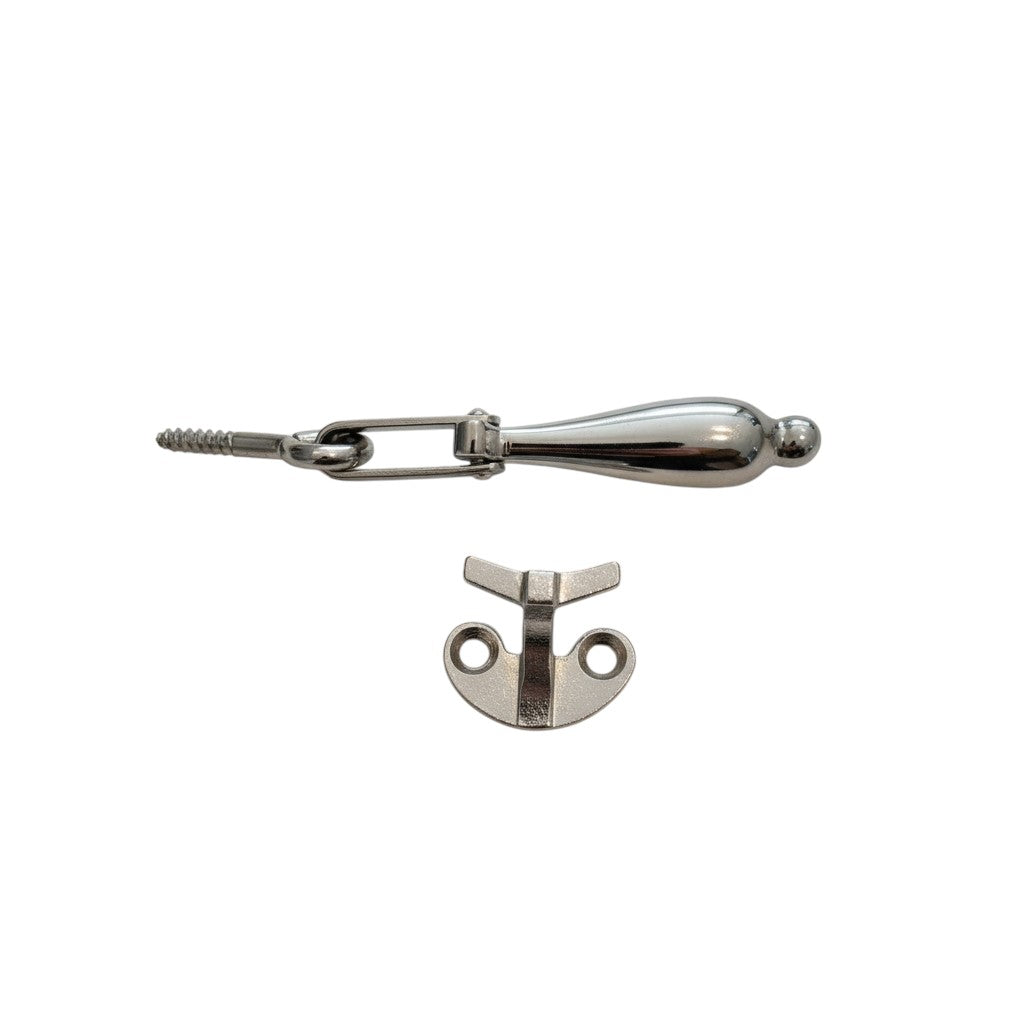 Fönsterlås Droppen Förnicklad