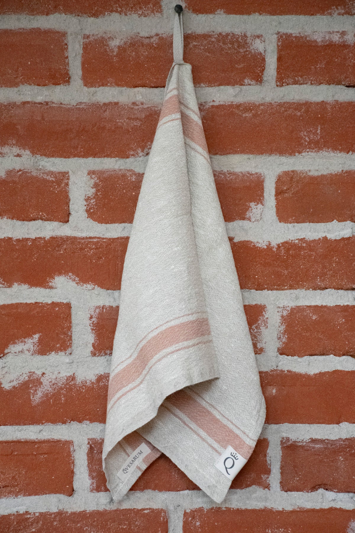 Køkkenhåndklæde Heard natur/okker 40x65 cm