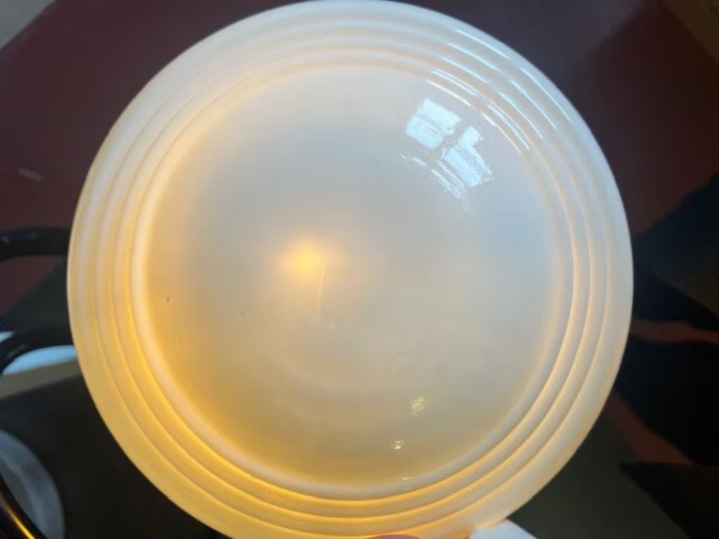 Badrumslampa Tak Hulda Mässing/Opal Vit