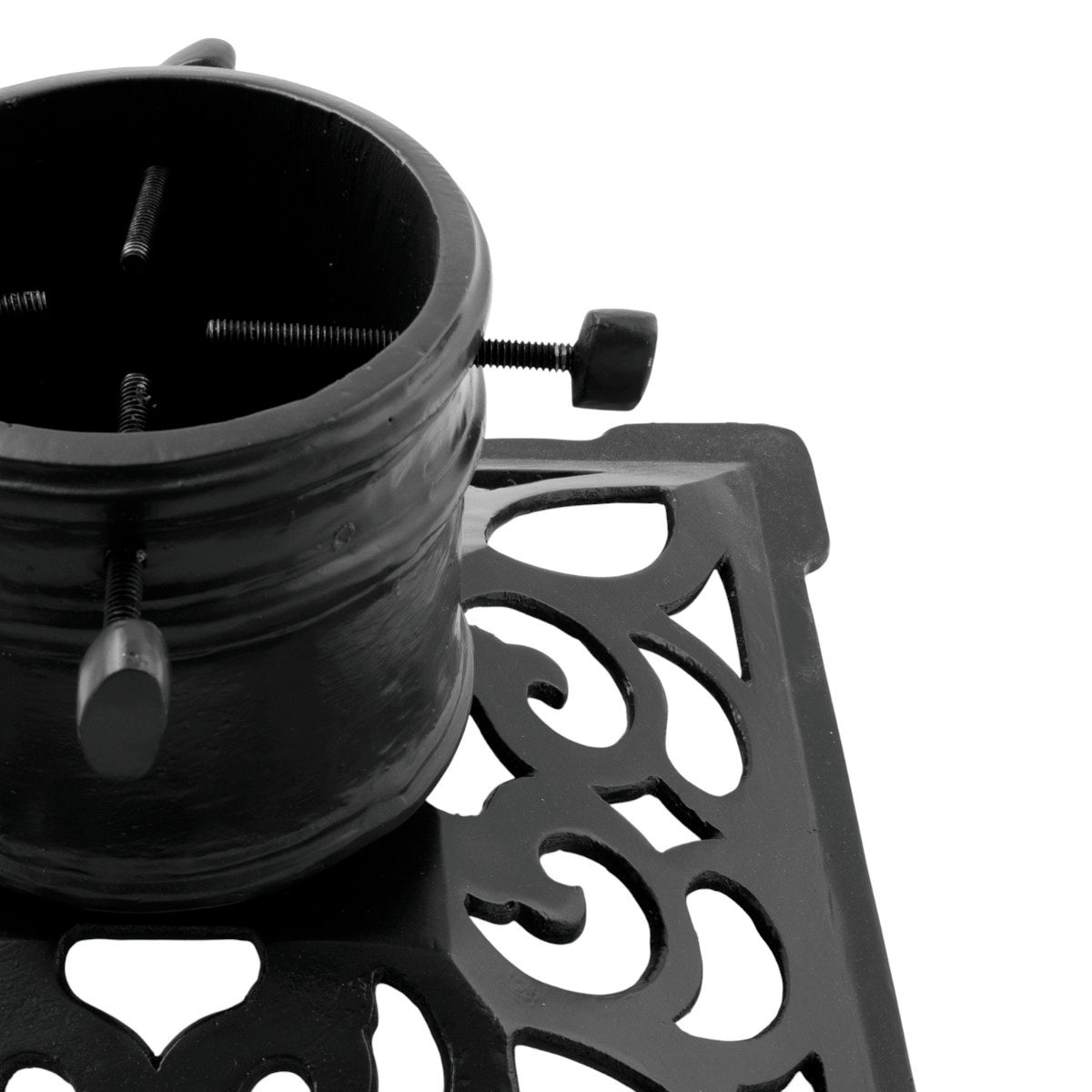 Julgransfot Eva svart