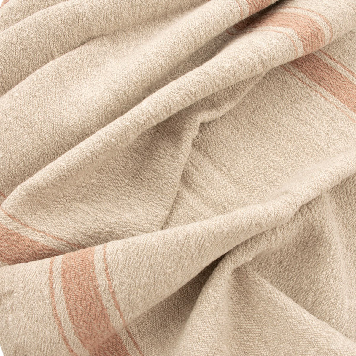 Løber i hør – Natur/Rust 40x200