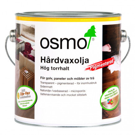 Hårdvaxolja vit pigm 3040 0,375 l