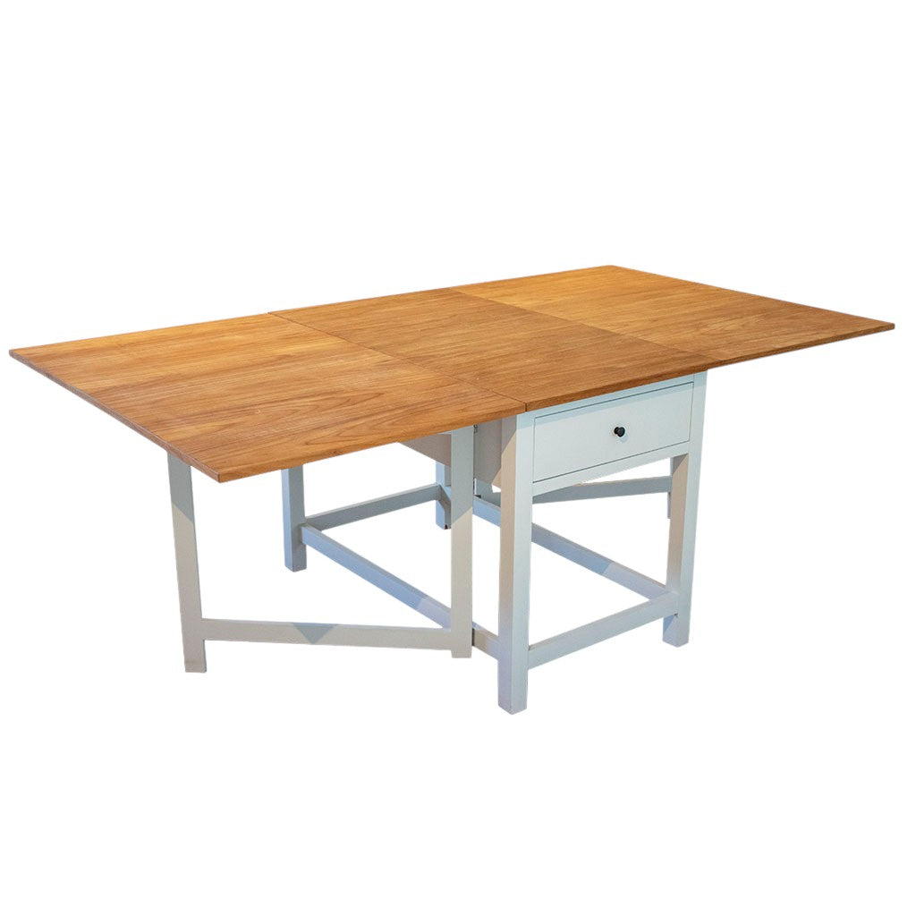 Klapptisch Teak/Hellgrau Vera