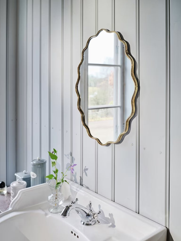 Spegel Jonna Antik Mässing Liten